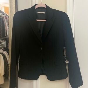 Classic black blazer size 4P